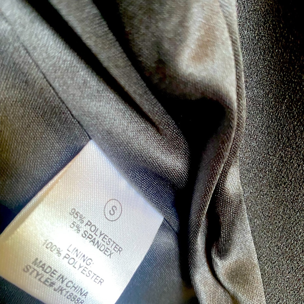 Black 3/4 sleeve blazer